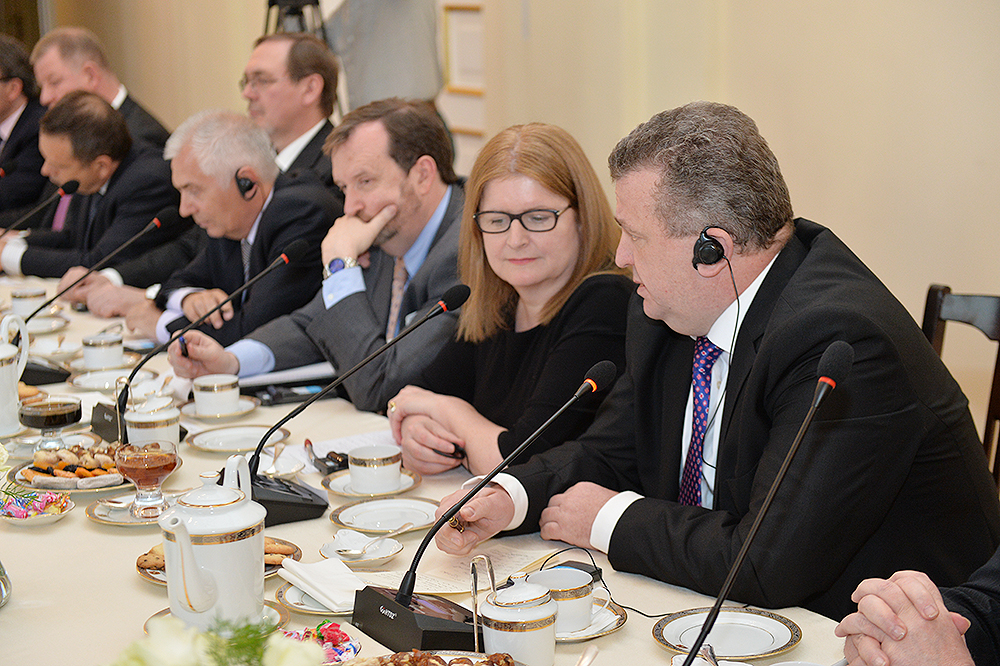 President Sargsyan met OSCE member states ambassadors