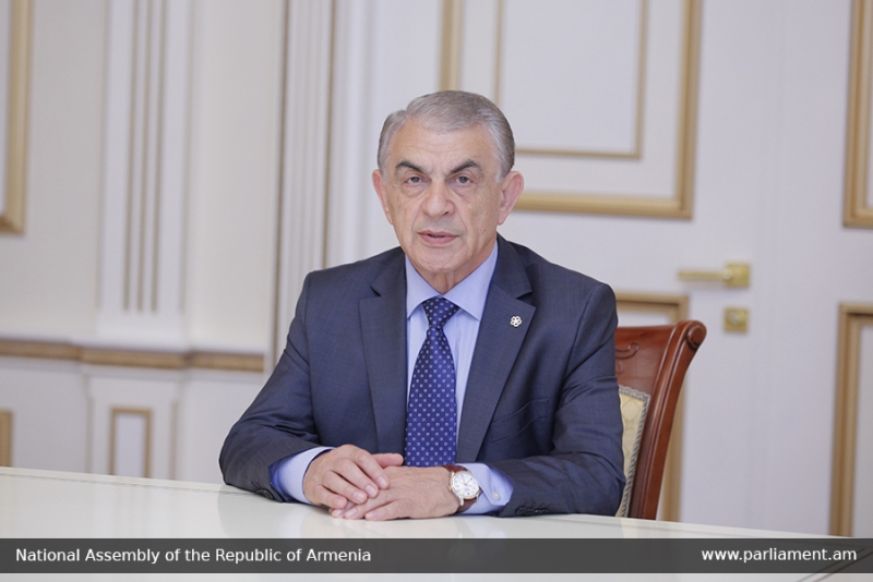 Ara Babloyan Sends Condolence Message on Death of the RA Honorary Worker of Science of Armenia Pavel Ananikyan