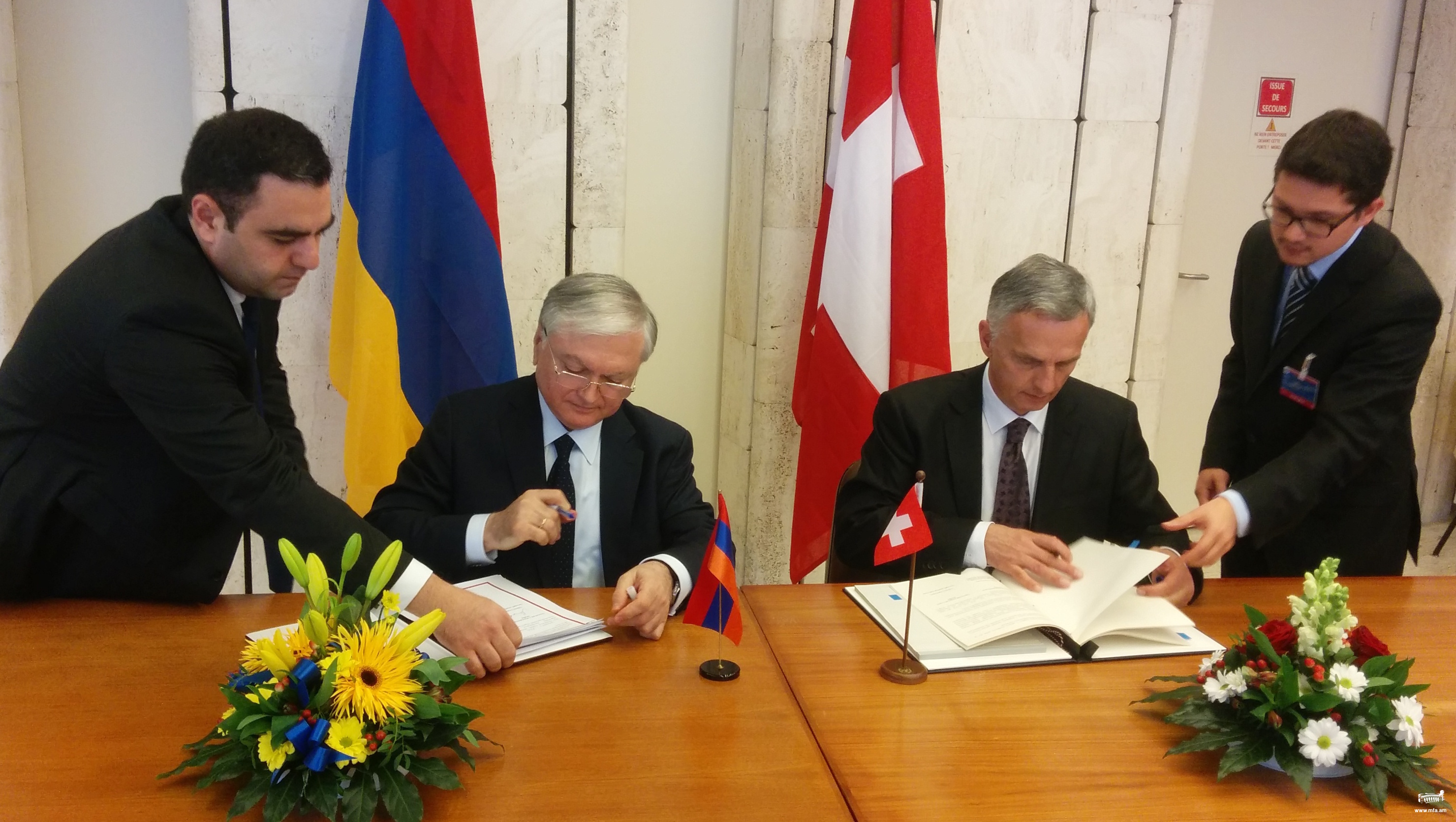 25th anniversary of the establishment of diplomatic relations between Armenia and Switzerland