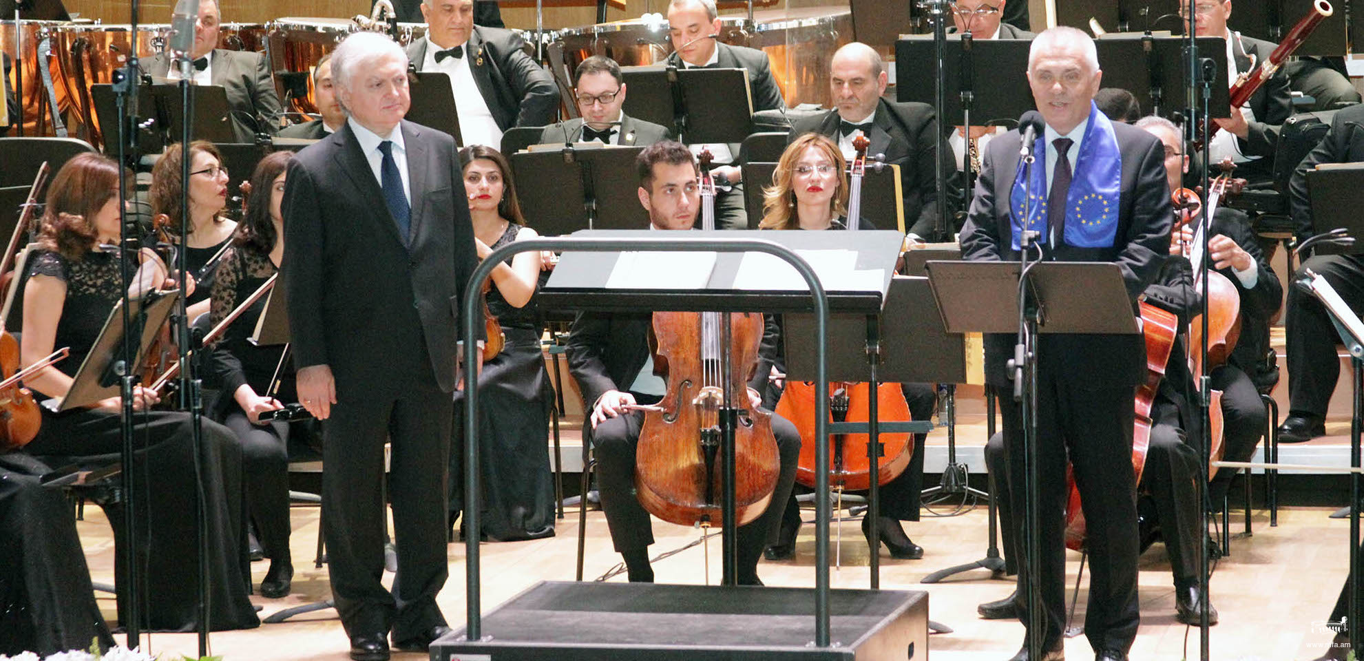 Foreign Minister of Armenia attended the Europe Day Concert