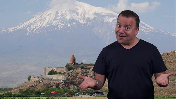 Comedian Kev Orkian to release film ‘Armenia Uncovered’