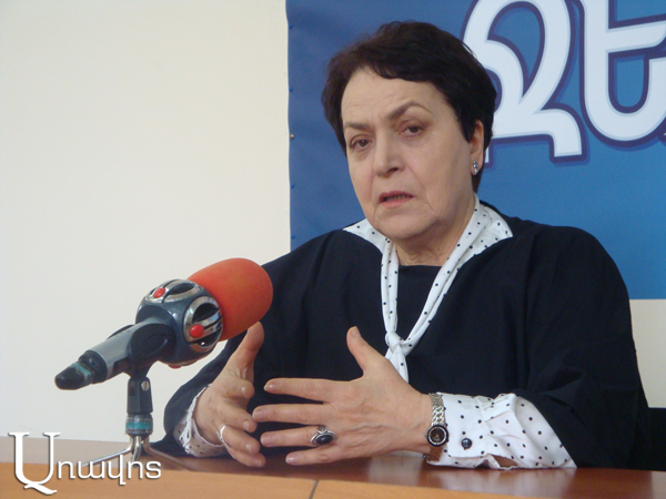 Azerbaijan should be brought to political arena: Larisa Alaverdyan