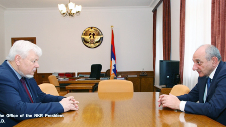 Artsakh President meets with Ambassador Andrzej Kasprzyk