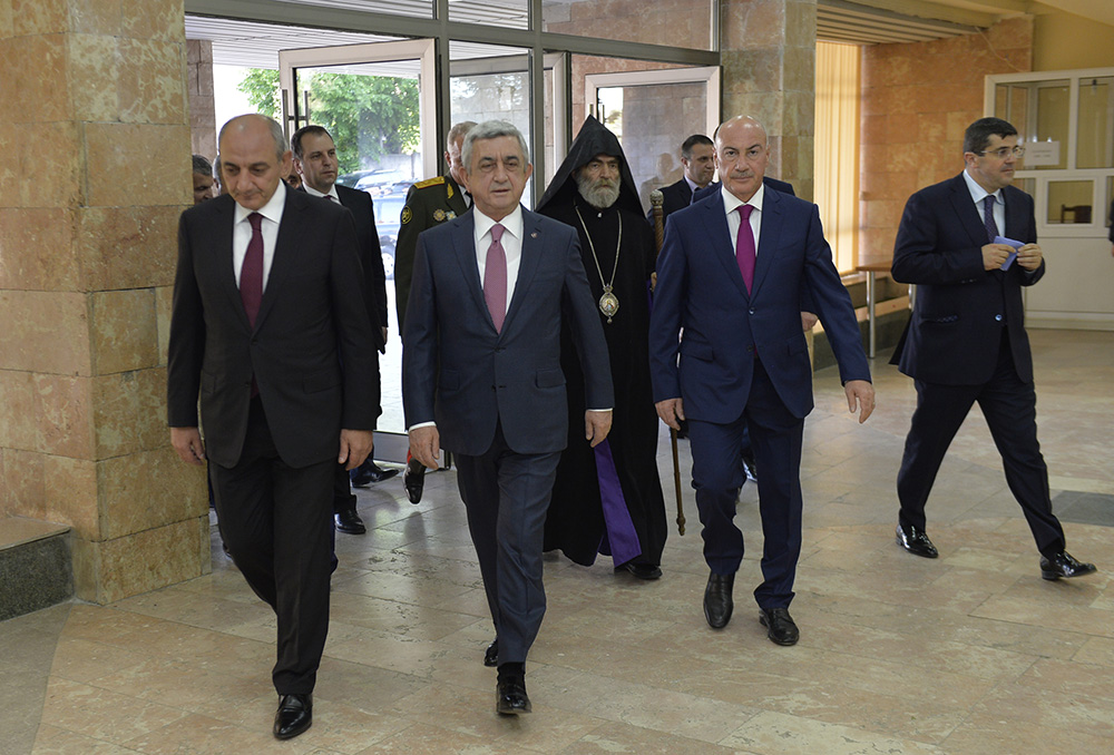 President Sargsyan took part in festive events in Artsakh