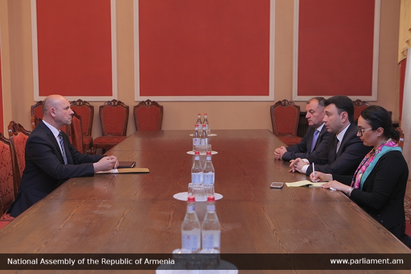 Eduard Sharmazanov to Ambassador of Belarus: We should adhere to CSTO official position in Artsakh issue