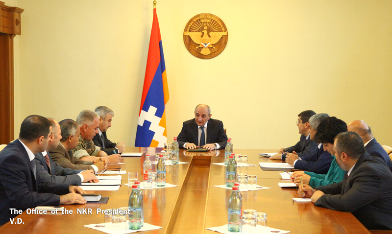 Artsakh President convoked a working consultation