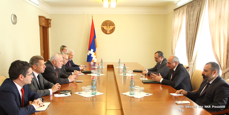 Artsakh President received OSCE Minsk group co-chairs