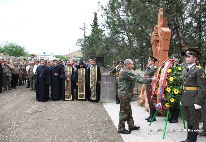 Artsakh President visited Talish