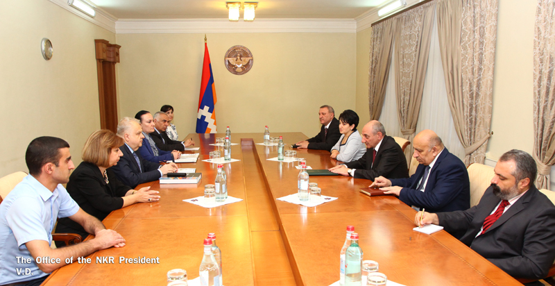 Artsakh President met Rouben Mirzakhanyan