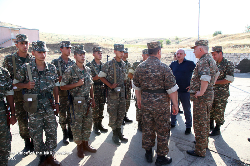 Artsakh President visited Kashatagh region