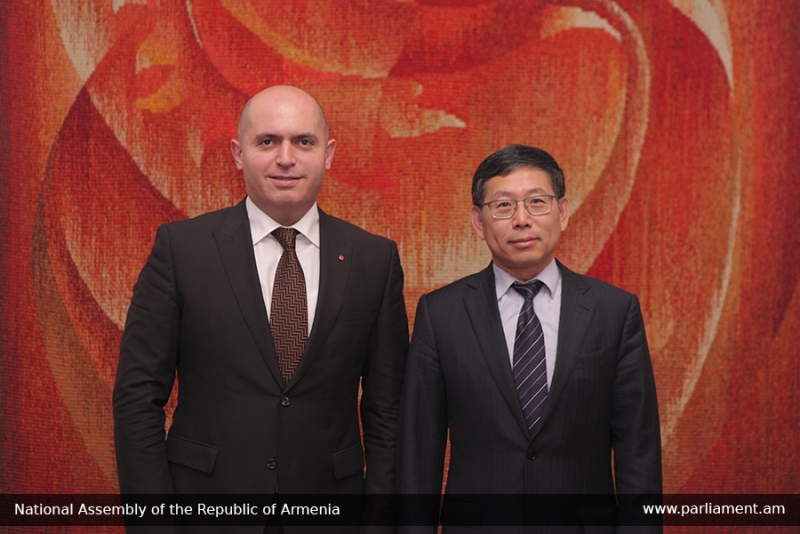 Armen Ashotyan: We are Interested in China’s mega initiative one belt, one road