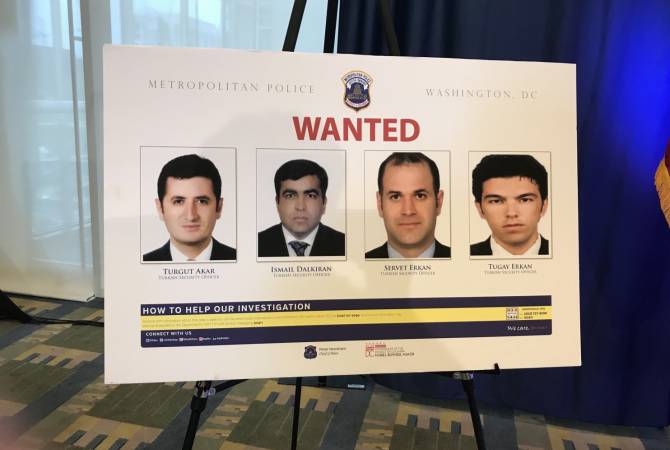 Erdogan’s security guards wanted by D.C. police