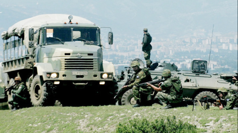 Georgia hosts joint military exercises with Azerbaijan, Turkey