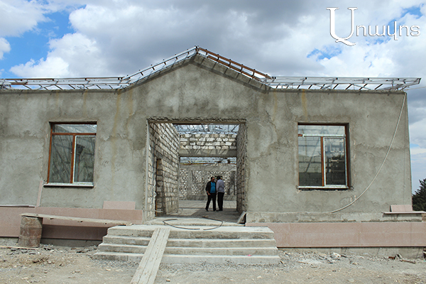 In response to adversary’s artillery: School and kindergarten being built in Talish