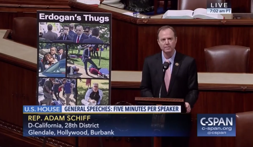 Congressman Adam Schiff condemns D.C. attack in U.S. House floor speech