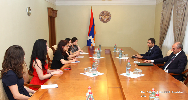 Artsakh President received  Armenian Assembly of America delegation