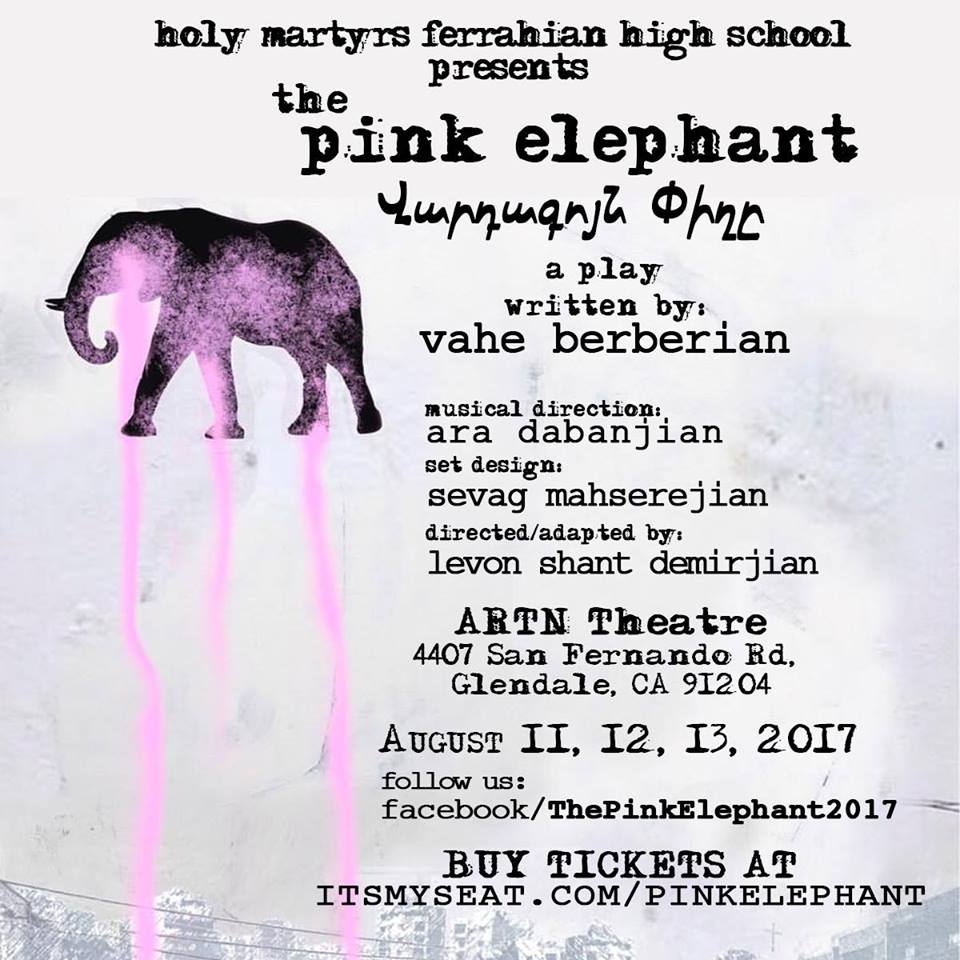 Ferrahian Students to Perform Berberian’s ‘The Pink Elephant’