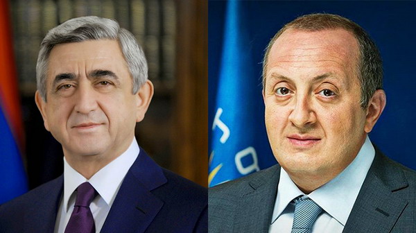 Serzh Sargsyan sends congratulatory message to the President of Georgia