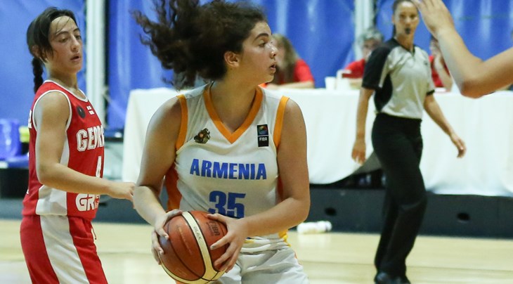 Aslanian Takes MVP Honors as Armenia Wins the U16 Division C Women’s European Championship