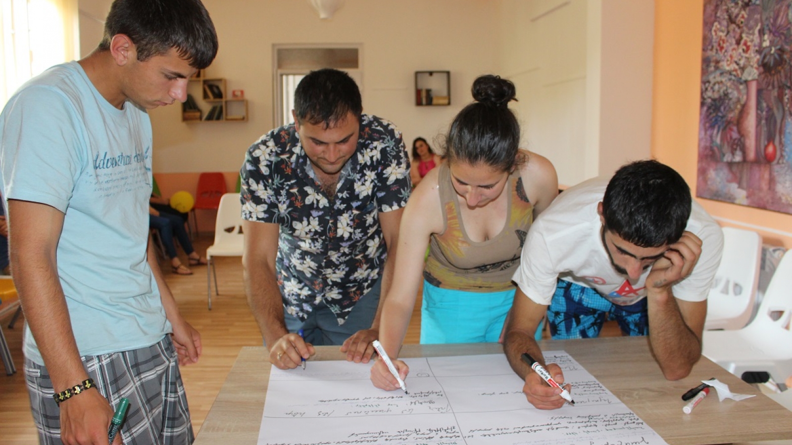 Armenian youth discuss their country’s potential to develop renewable energy