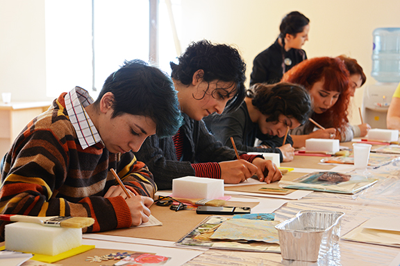 New illuminations: Armenian women artists encounter the book arts in Gyumri