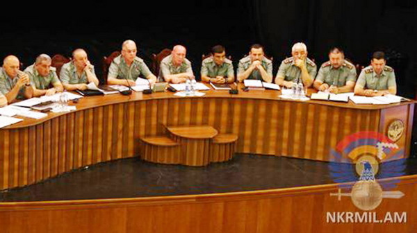 Defense Army of Karabakh Holds Military Council Session