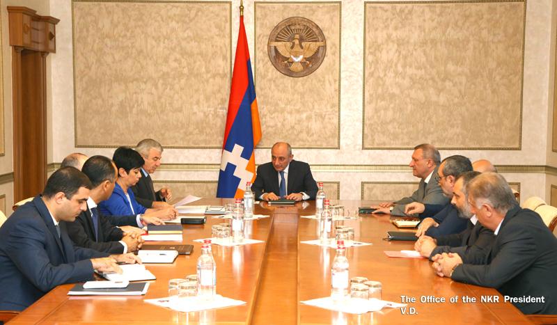 Bako Sahakyan convoked working consultation on organization of solemn events dedicated to 26th anniversary of Artsakh Republic
