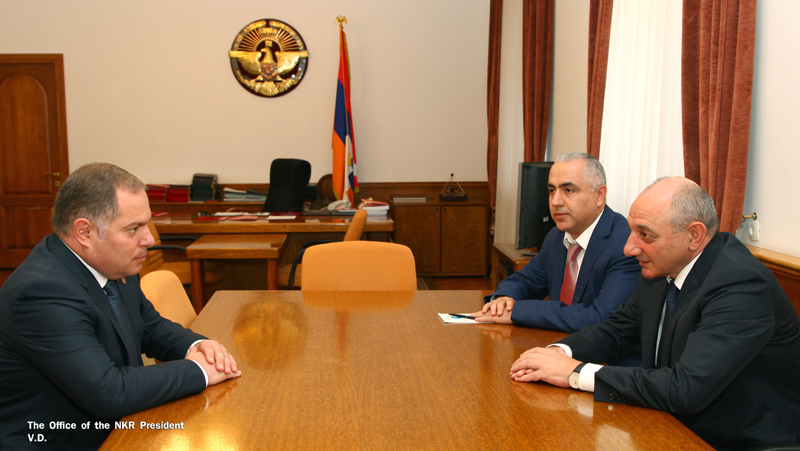 Artsakh President received  Hovhannes Sahakyan