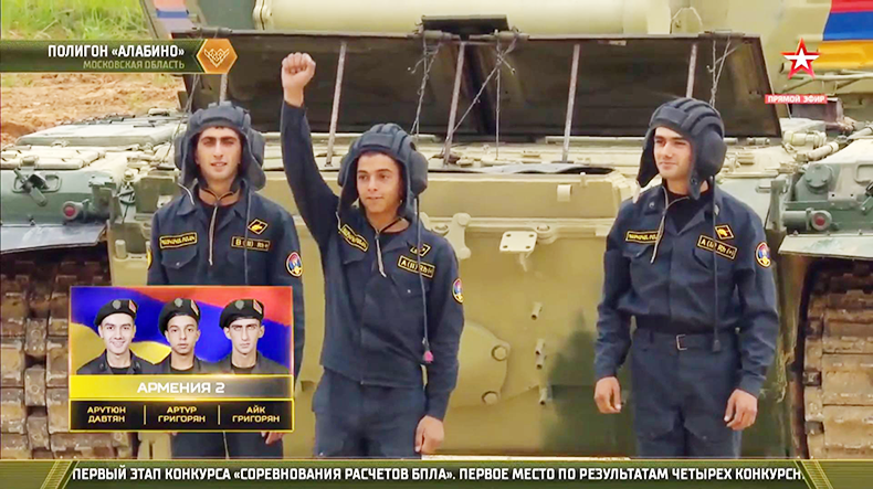 Army Games 2017: Armenian crew claims 3rd spot at Tank Biathlon event