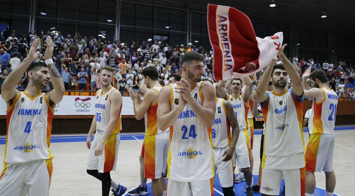 Armenia beats Slovakia and Sweden in FIBA Basketball World Cup 2019 European pre-qualifiers