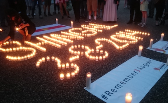 ANCA Joins Yezidi Genocide Commemoration in Front of White House