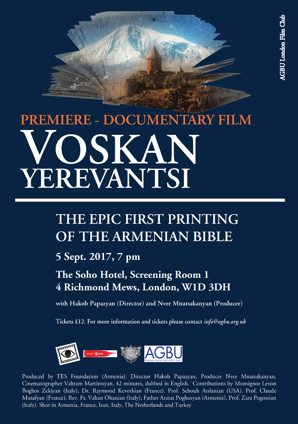 Voskan Yerevantsi: The epic first printing the Armenian bible