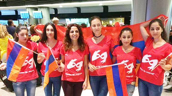 Armenian Girls Team Wins Award for Armenian Sign Language App