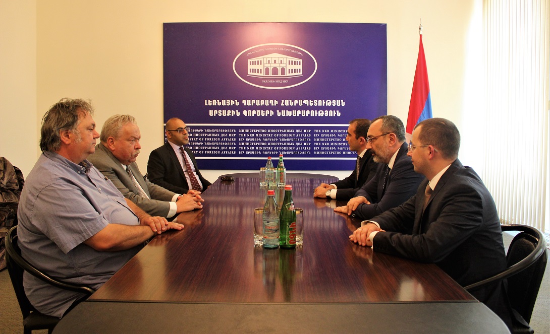 Artsakh FM Received Participants of the International Conference taking place in Stepanakert