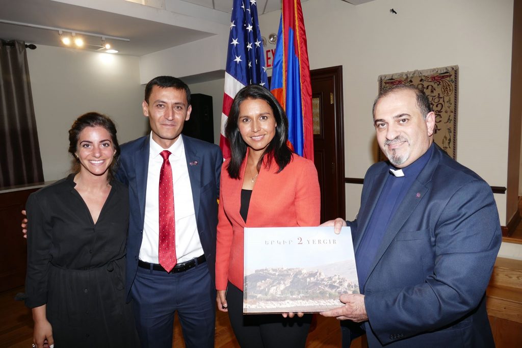 ANCA Eastern Region and St. Illuminator’s Cathedral Host Rep. Tulsi Gabbard in New York
