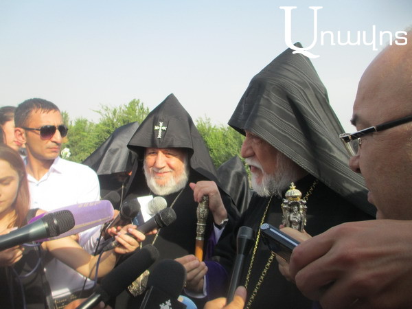 Catholicos about migration reasons
