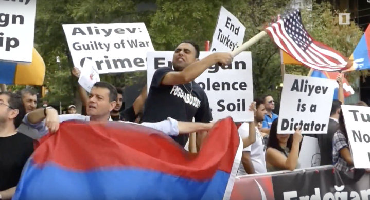 ‘Rally for Freedom’ Against Erdogan and Aliyev’s Dictatorships Takes Place in New York