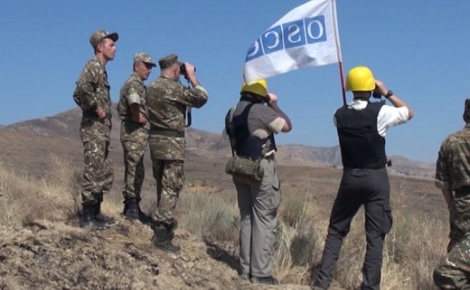 OSCE Monitoring on the Border of Artsakh and Azerbaijan