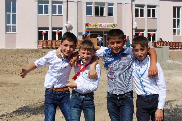 Newly-Built School Opened in Sos Village, Artsakh