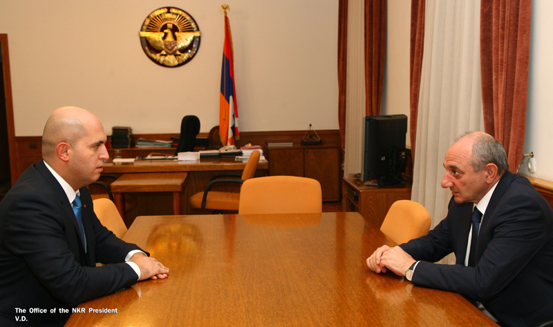 Artsakh President met Armen Ashotyan