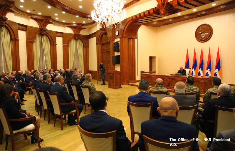Artsakh President convened consultation devoted to 2017-2020 program