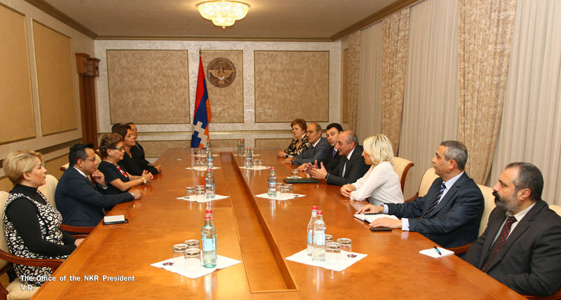 Artsakh President received Mexico-Armenia Friendship Group