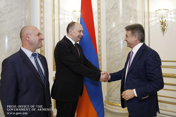 RA Prime Minister, Belarus Minister of Industry discuss possibilities for promoting economic cooperation