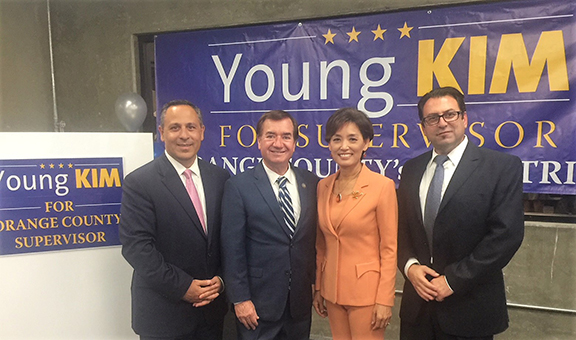 ANCA Leaders Meet with Royce and Supervisor Hopeful Young Kim