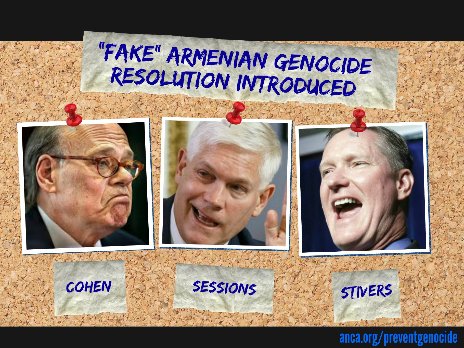 Genocide deniers introduce “fake” Armenian Genocide resolution