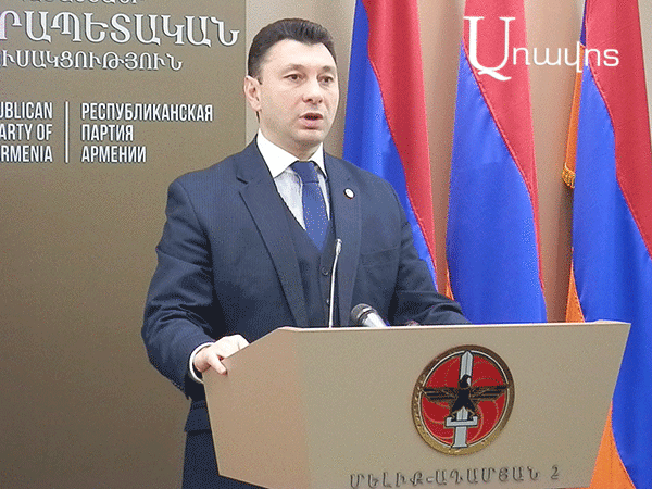 Eduard Sharmazanov: ‘Armenia is not going to make unilateral compromises’