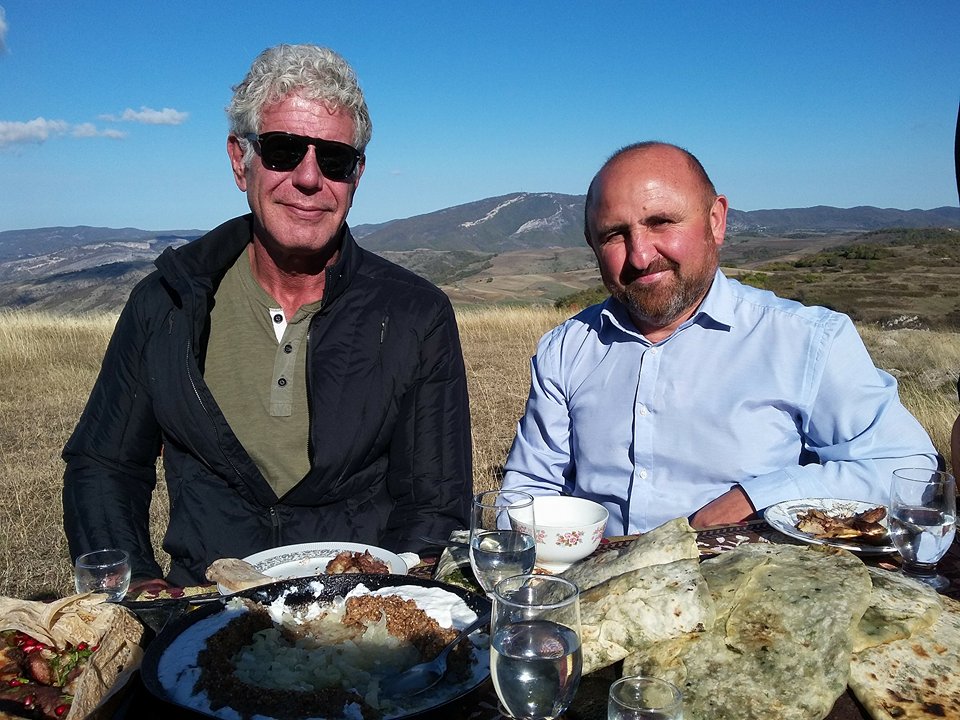 CNN’s Anthony Bourdain Travels Armenia and Artsakh Filming for ‘Parts Unknown’