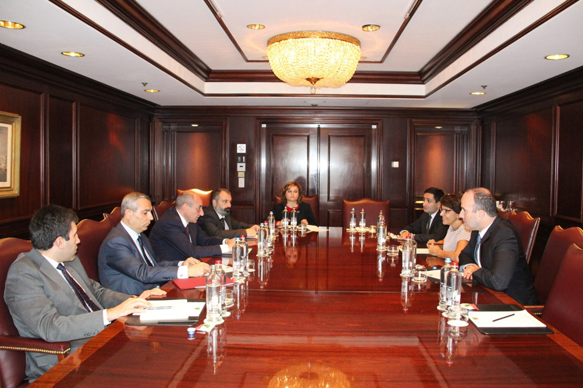 AGBU Europe leadership meet with Artsakh President in Brussels