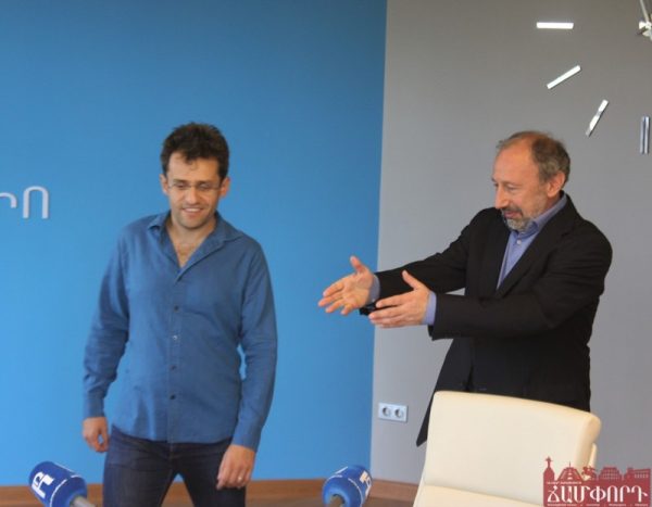 One of Azeri chess player’s father calls me at night: Levon Aronian opens brackets: Armradio.am