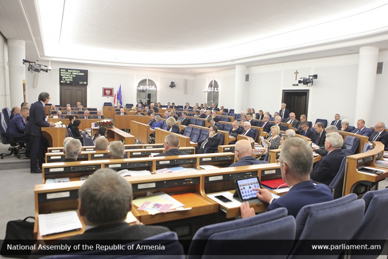 Senate of Poland Adopts a Resolution on the 650th Jubilee of Granting the Armenians the First Privilege in Poland